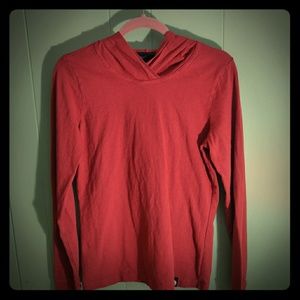 American Giant Hooded Long Sleeve Shirt